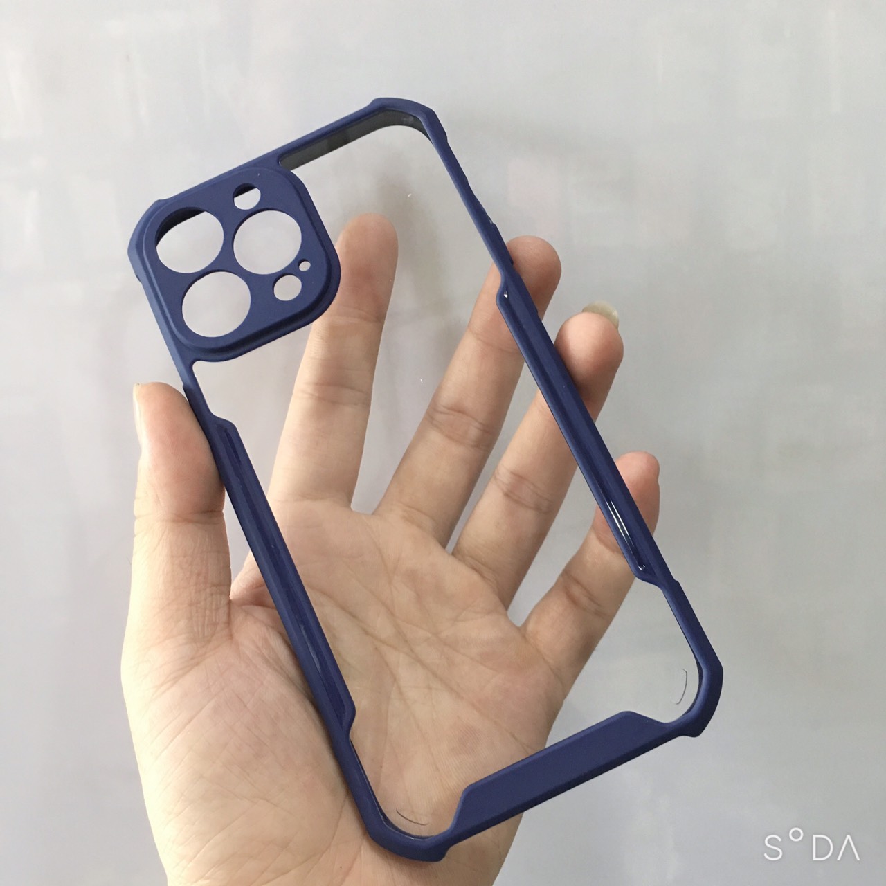 Ốp lưng viền màu lưng trong chống sốc, chống ố vàng dành cho iPhone 13, 13Pro, 13 Pro Max