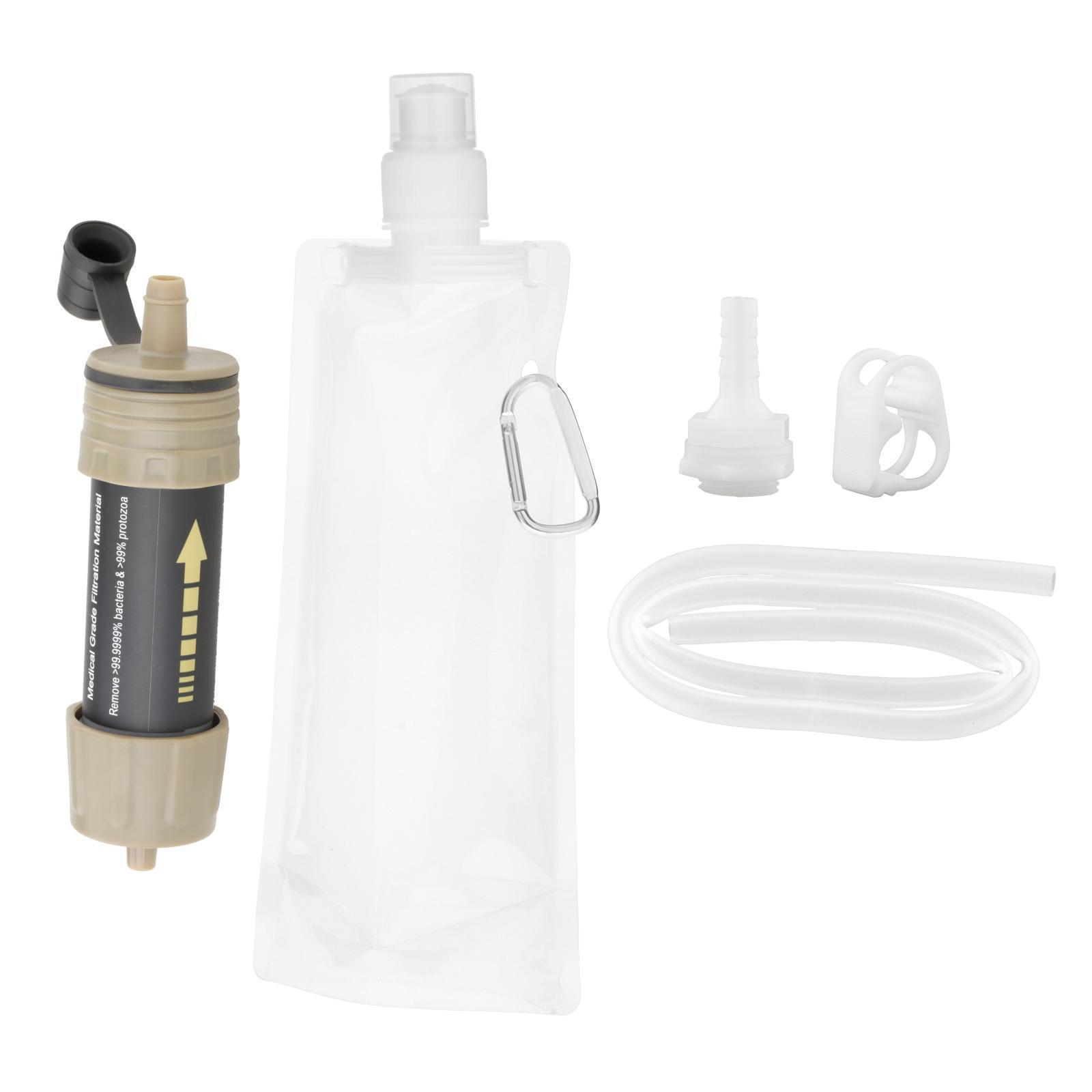Portable Water Set Outdoor Water Filter with Bag for Traveling