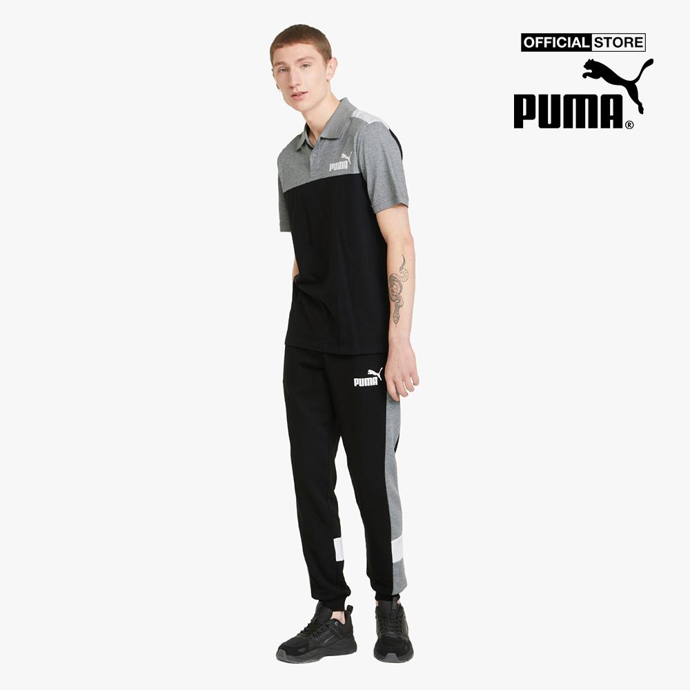 PUMA - Áo thun polo nam Essentials+ Block Jersey 848004-01