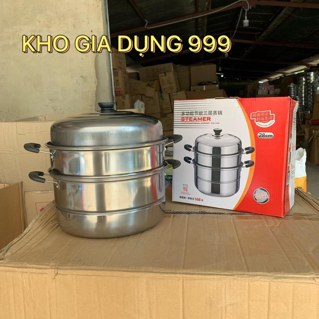 NỒI HẤP INOX 3 TẦNG ĐA NĂNG