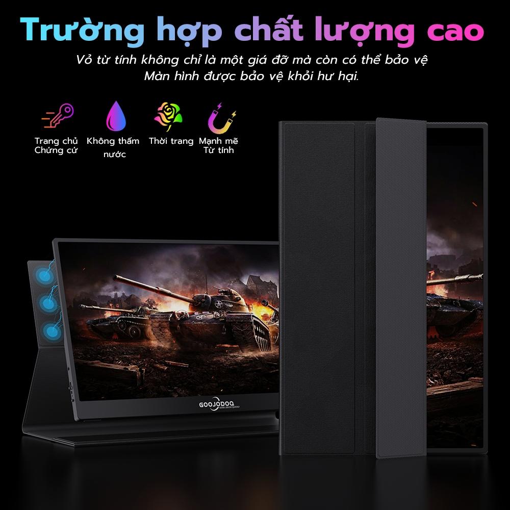 [HÀNG CHÍNH HÃNG GOOJODOQ] Màn Hình Di Động GOOJODOQ Dành Cho Laptop Đế Kéo Dài Loa Ps4  Điện Thoại PC Android Switch Macbook HDMI Bảo hành chính hãng