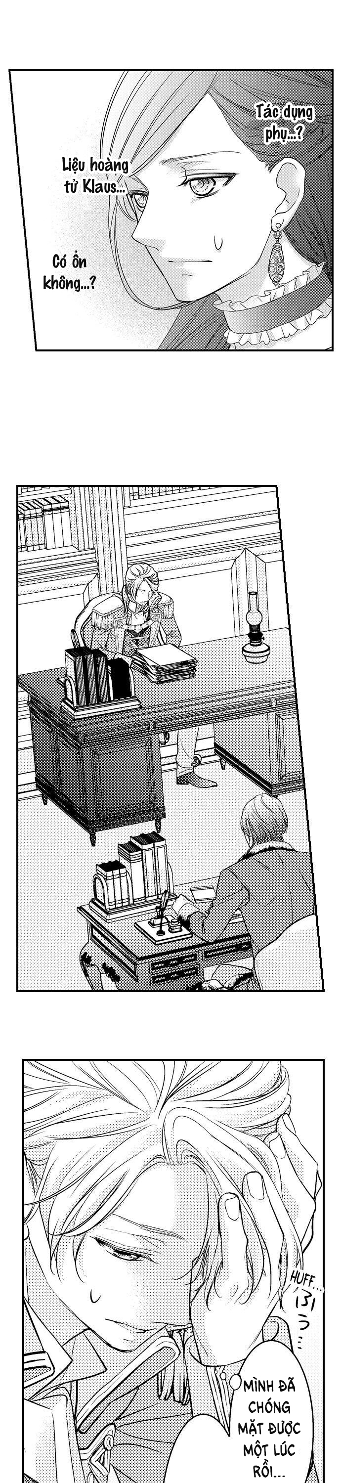 chuyển sinh vào thế giới khác ~ nếu muốn trở thành nữ hoàng hãy tìm cách để được hoàng đế sủng ái vào ban đêm chapter 15.1 6