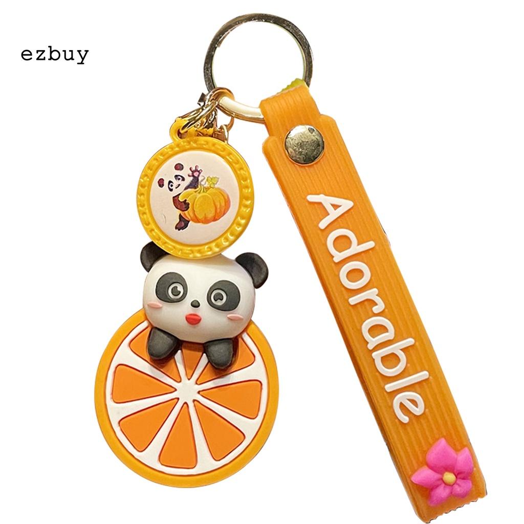 Móc khóa mini hình động vật dễ thương dùng trang trí xe hơi