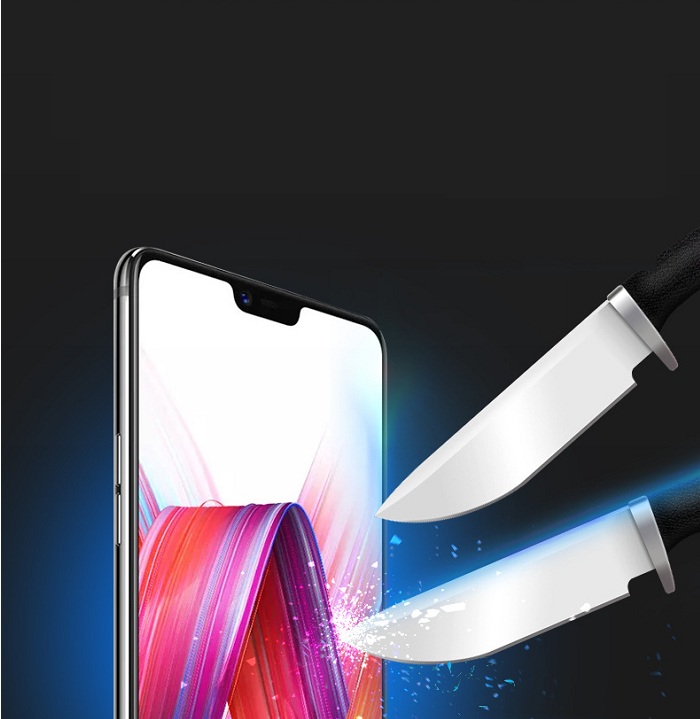 Dán kính cường lực full màn hình 5D dành cho OPPO F7 phủ màu
