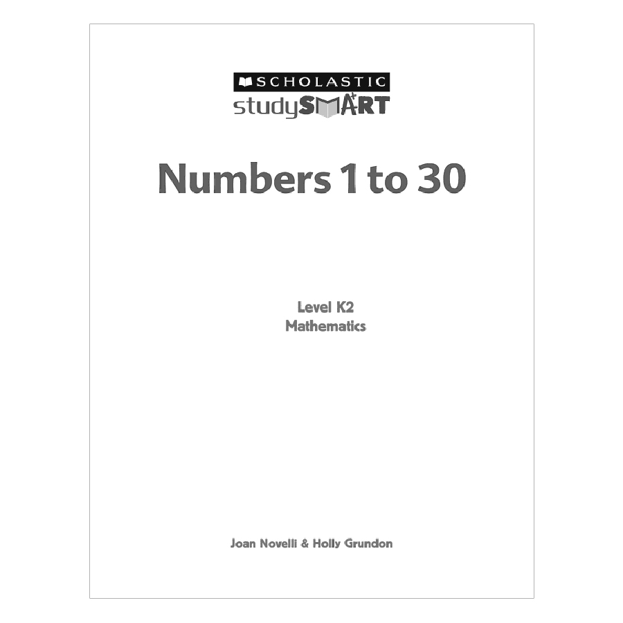 Study Smart: Numbers 1 To 30 K2