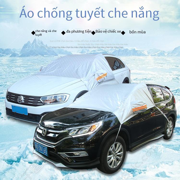 Khuyến mại kính chắn gió phía trước ô tô chất chống đông che nắng bánh răng phía trước mùa đông tuyết và tuyết kính chắn gió kính sương giá che phủ tuyết