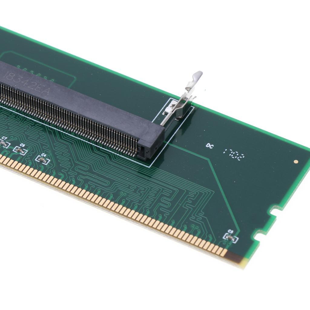 2 Pieces DDR3 Laptop to Desktop Memory RAM Adapter Connector Converter DDR3 Card