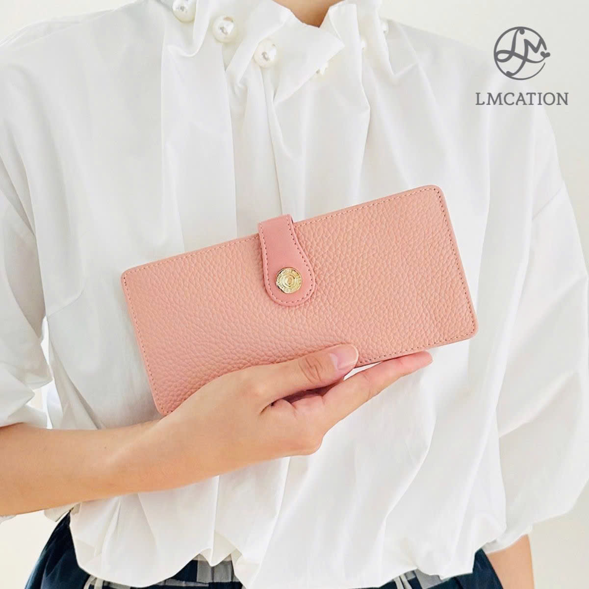 Ví da cầm tay LMcation - Nhỏ Gọn, Tiện Lợi &amp; Thời Trang