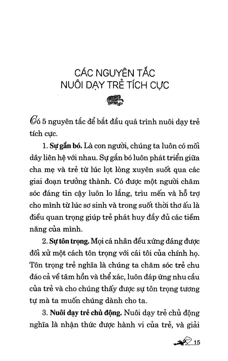 Phương Pháp Nuôi Dạy Trẻ Tích Cực
