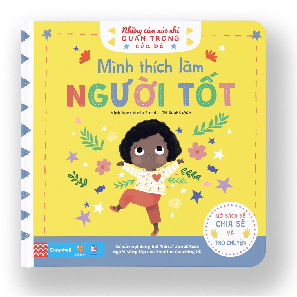 Sách lật mở chuyển động - Những cảm xúc nhỏ quan trọng của bé – nhiều chủ đề