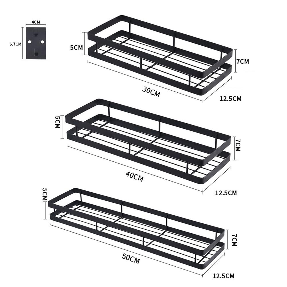 Nhà Bếp Nhà Tổ Chức Giá Treo Tường Giá Đỡ Treo Tường Lưu Trữ Kệ Để Gia Vị Bình Tủ Kệ Đựng Đồ Treo Nhà Bếp Tiện Ích Tiếp Liệu