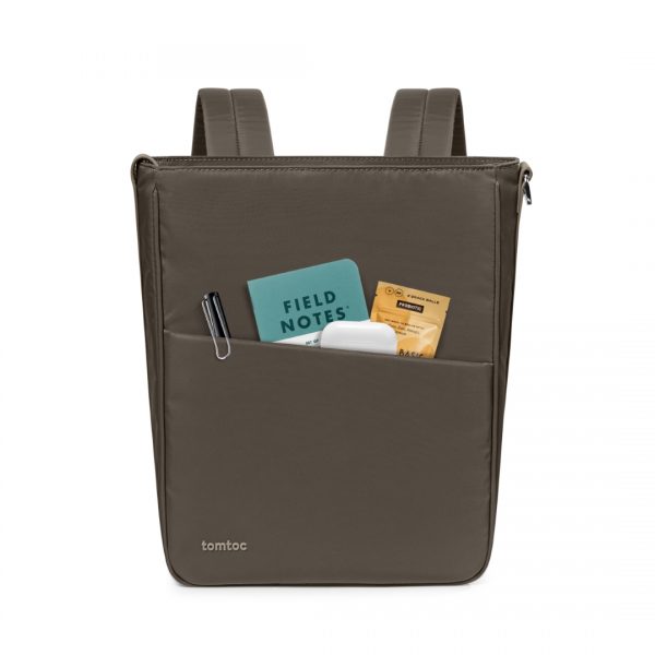 TÚI ĐEO KIÊM BALO TOMTOC SLASH SLING BAG TAUPE ULTRABOOK 11 INCH sự lựa chọn hoàn hảo