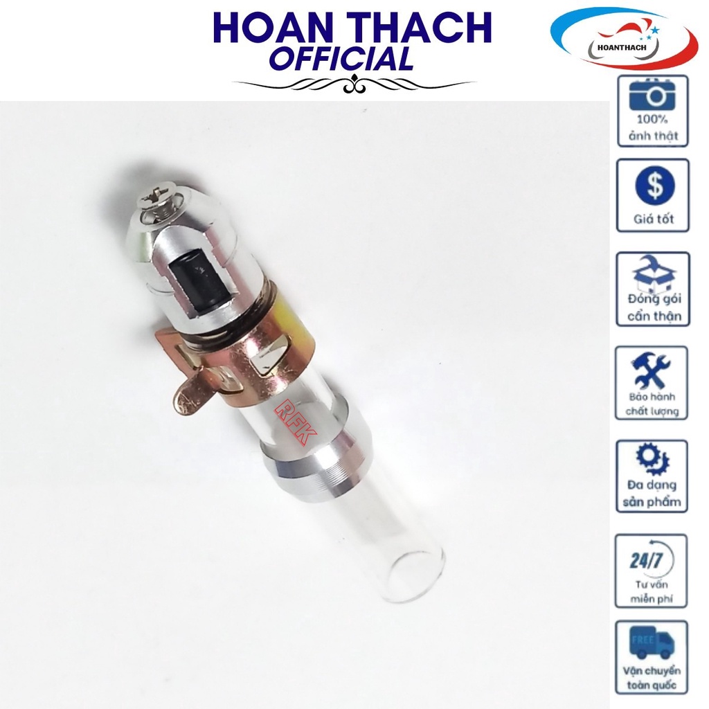 Ống Xả Cặn Pô E  Vario, Vision, SH, SH Mode, PCX, NVX,Honda (Kiểng) Màu Bạc HOANTHACH SP014362