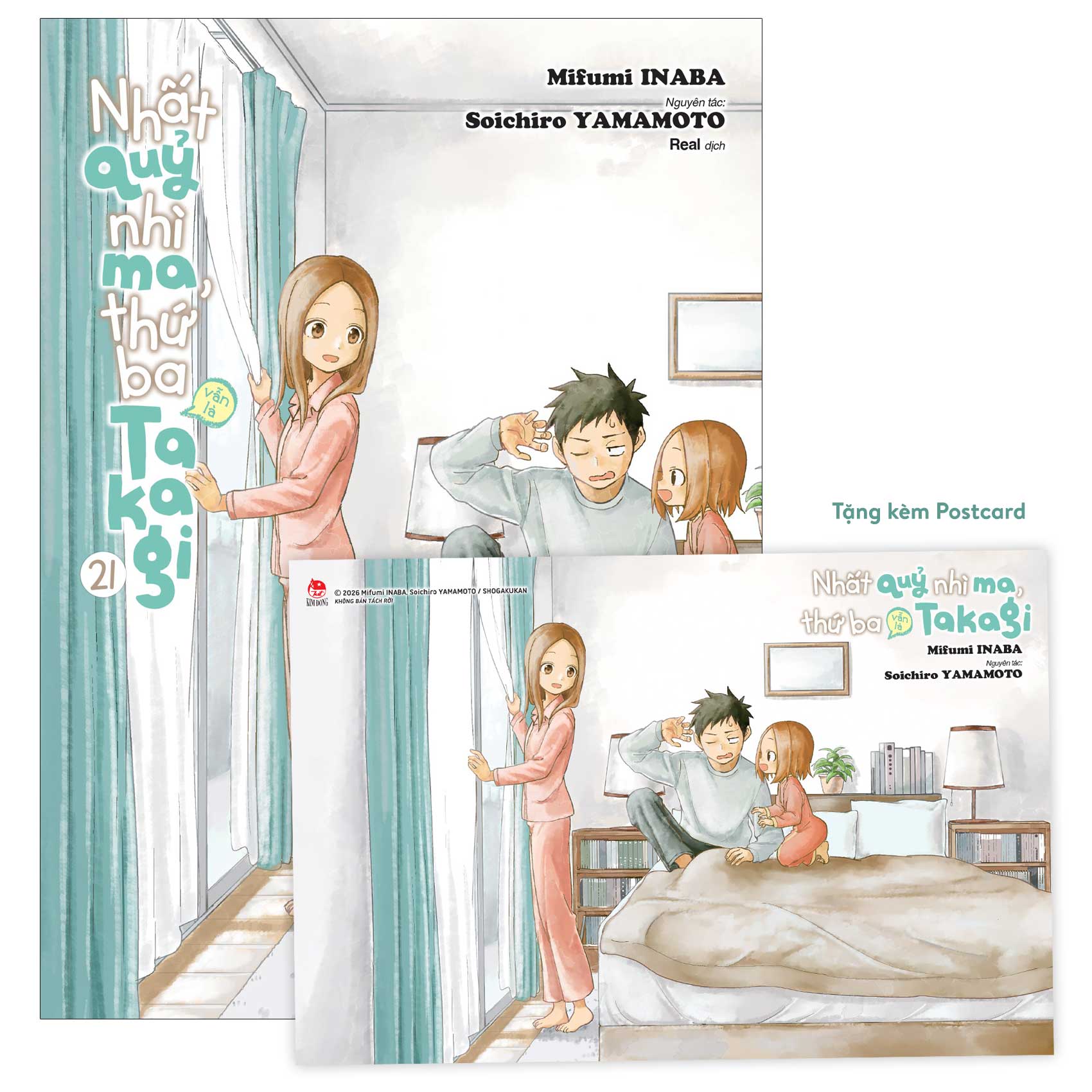 Nhất Quỷ Nhì Ma, Thứ Ba (Vẫn Là) Takagi - Tập 21 [Tặng Kèm Postcard]