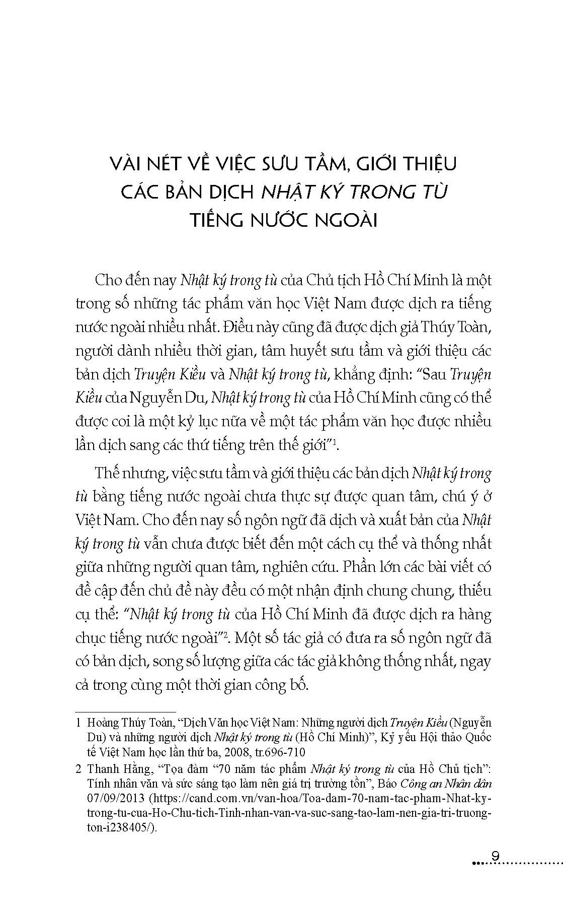Nhật Ký Trong Tù Bằng Tiếng Nước Ngoài
