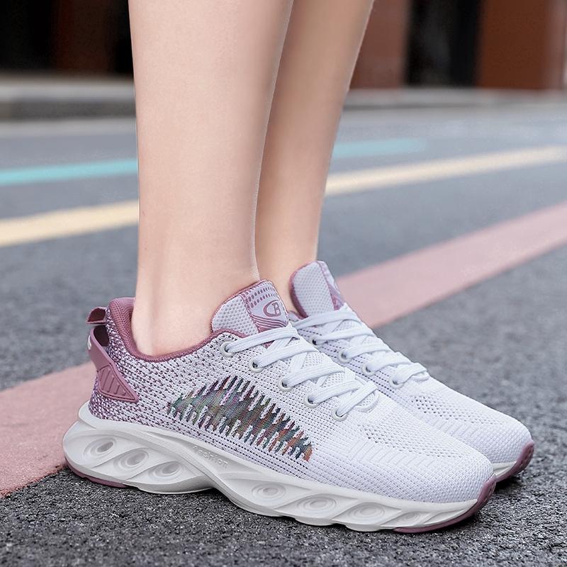 2020 Fashion women outdoor soft running sneakers casual breathable sport shoes