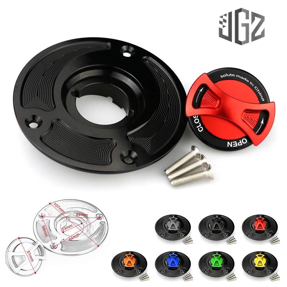 Nắp đậy bình nhiên liệu bằng nhôm cnc cho xe máy Suzuki GSXR 600 750 SV650 SV650S