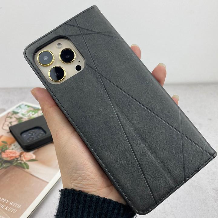 Bao Da cho iPhone 13/13mini/13Pro/13ProMax Nắp Gập Từ Tính - Mã TZAH531