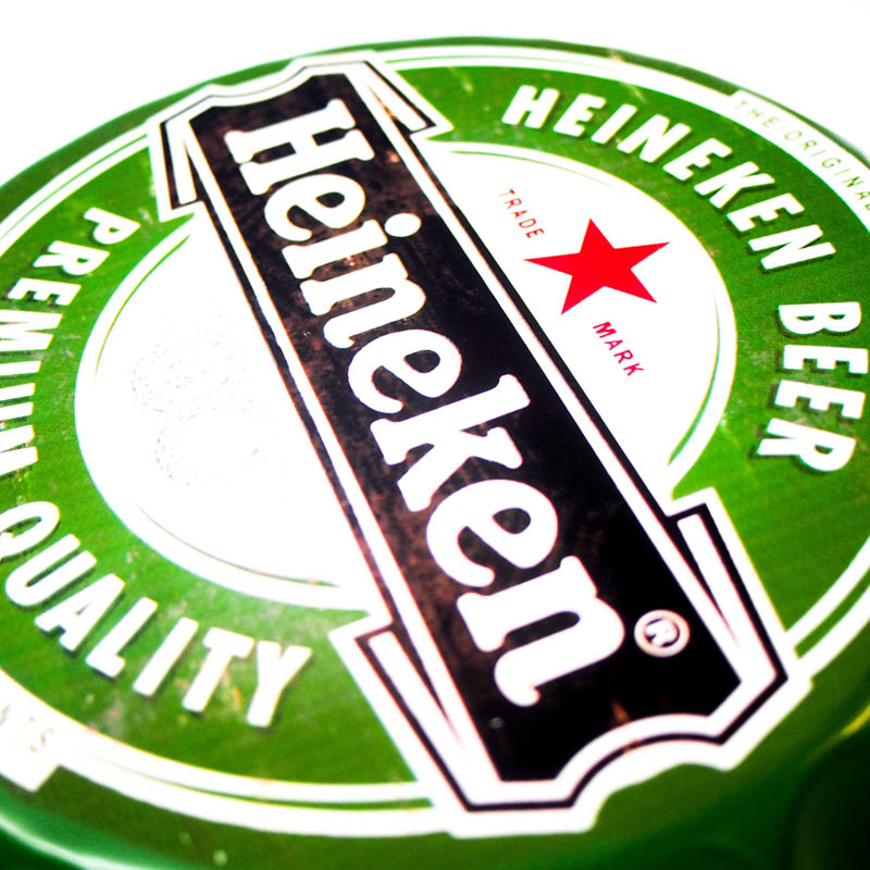 Beer Heineken - Nắp phén 35cm vintage decor trang trí