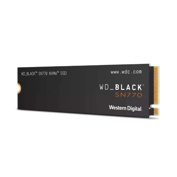 Ổ cứng SSD WD Black SN770 500GB M.2 2280 NVMe PCIe Gen4 x4 WDS500G3X0E - Hàng Chính Hãng