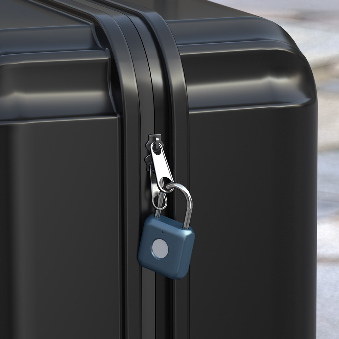 Xiaomi Youdian Kitty Khóa cửa vân tay thông minh Ổ khóa USB Sạc không chìa khóa Chống trộm Du lịch Ngăn kéo hành lý Khóa an toàn