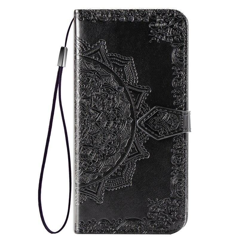 Bao da điện thoại PU kiểu ví gập in nổi hình hoa cho Samsung Galaxy S20 FE