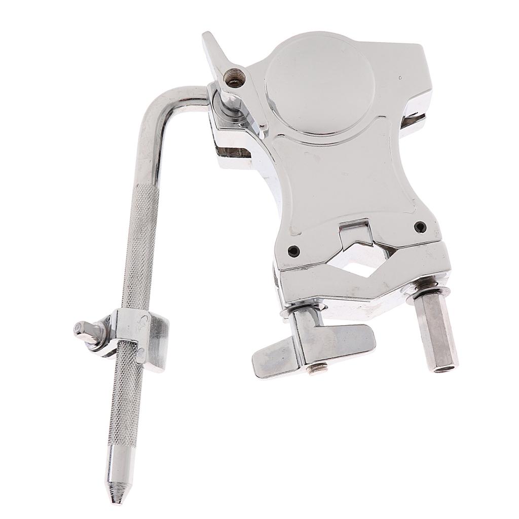 DIY Tom Tom Holder Support Stand Drum Accessory TH-04 Silver