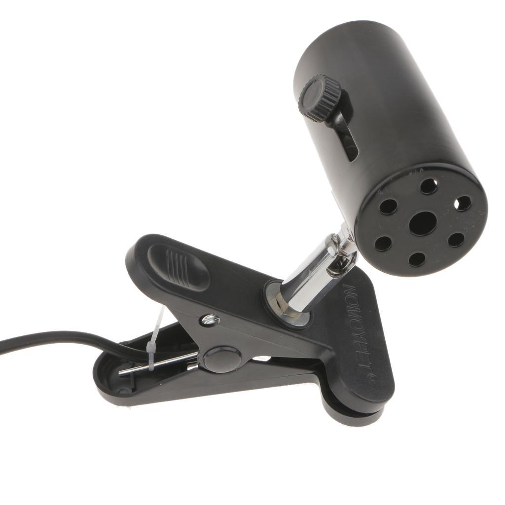 E27Adjustable Reptile Lamp Holder with Infrared Heat Bulb AU Plug