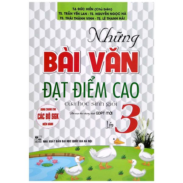 Những Bài Văn Đạt Điểm Cao Của Học Sinh Giỏi Lớp 3