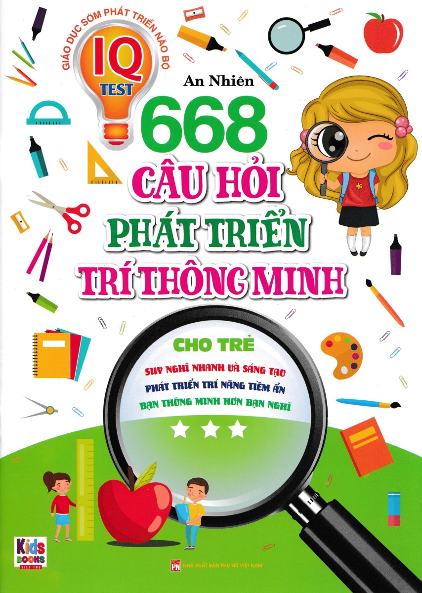 668 Câu Hỏi Phát Triển Trí Thông Minh Cho Trẻ - Tập 3 _VT