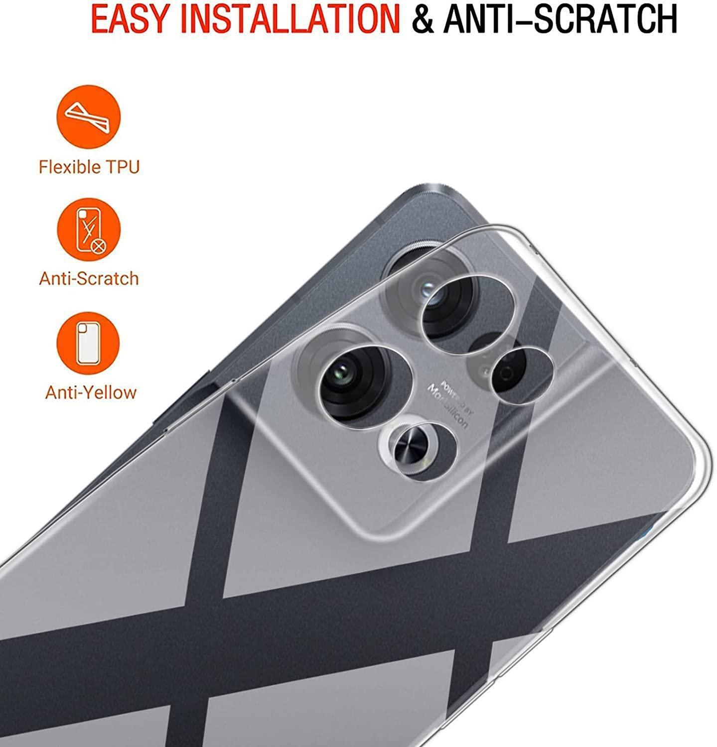 Ốp lưng silicon dẻo cho Oppo Reno 8 Pro hiệu Ultra Thin trong suốt mỏng 0.6mm độ trong tuyệt đối chống trầy xước - Hàng nhập khẩu