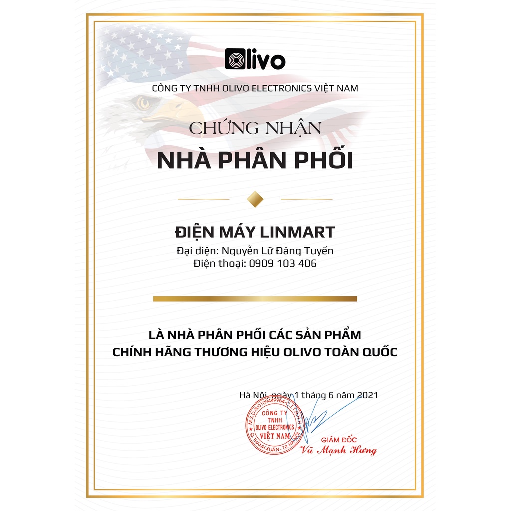 Nồi Chiên Hơi Nước OLIVO SF18 - Thương hiệu Mỹ - Dung Tích 18L - Công Suất 2450W