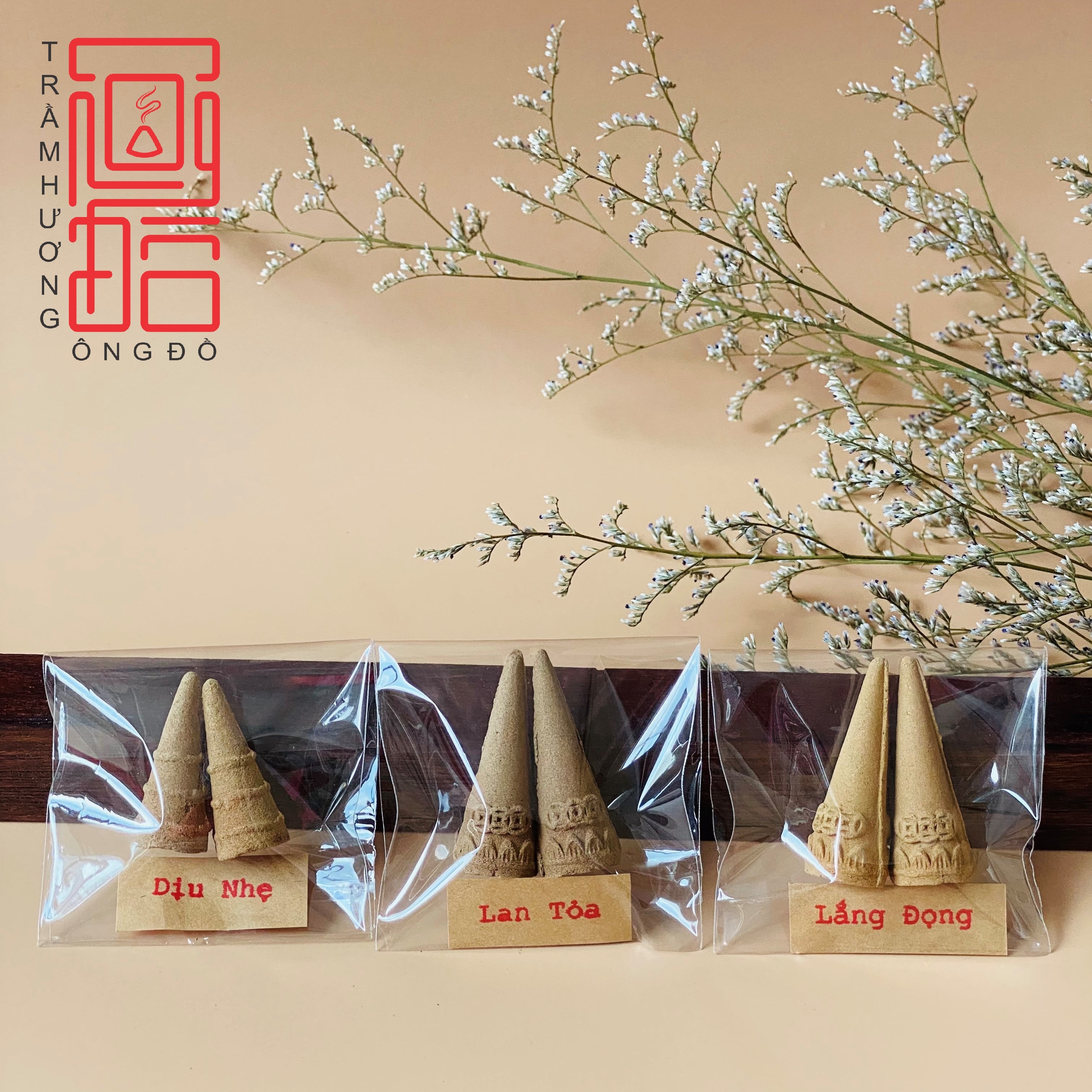 Combo Nhang Nụ Trầm Hương Trải Nghiệm, Gồm 2 Nụ Dịu Nhẹ, 2 Nụ Lan Tỏa, 2 Nụ Lắng Đọng