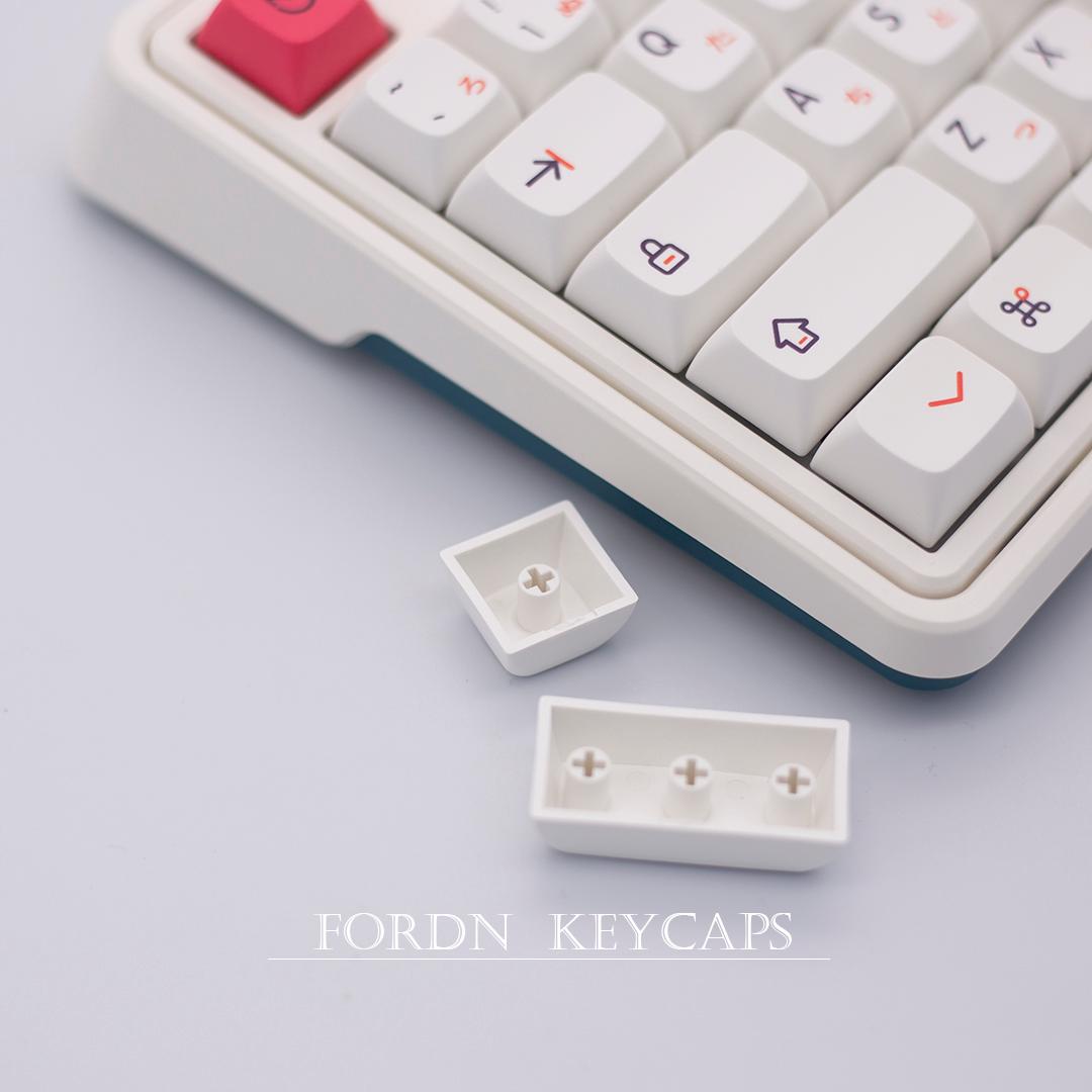 Fendai 118 Phím XDA Hồ Sơ Keycaps PBT Cá Tính Nhật Bản Dễ Thương Bàn Phím Keycaps Cho Bàn Phím Cơ Tùy Chỉnh Chìa Khóa Mũ Lưỡi Trai