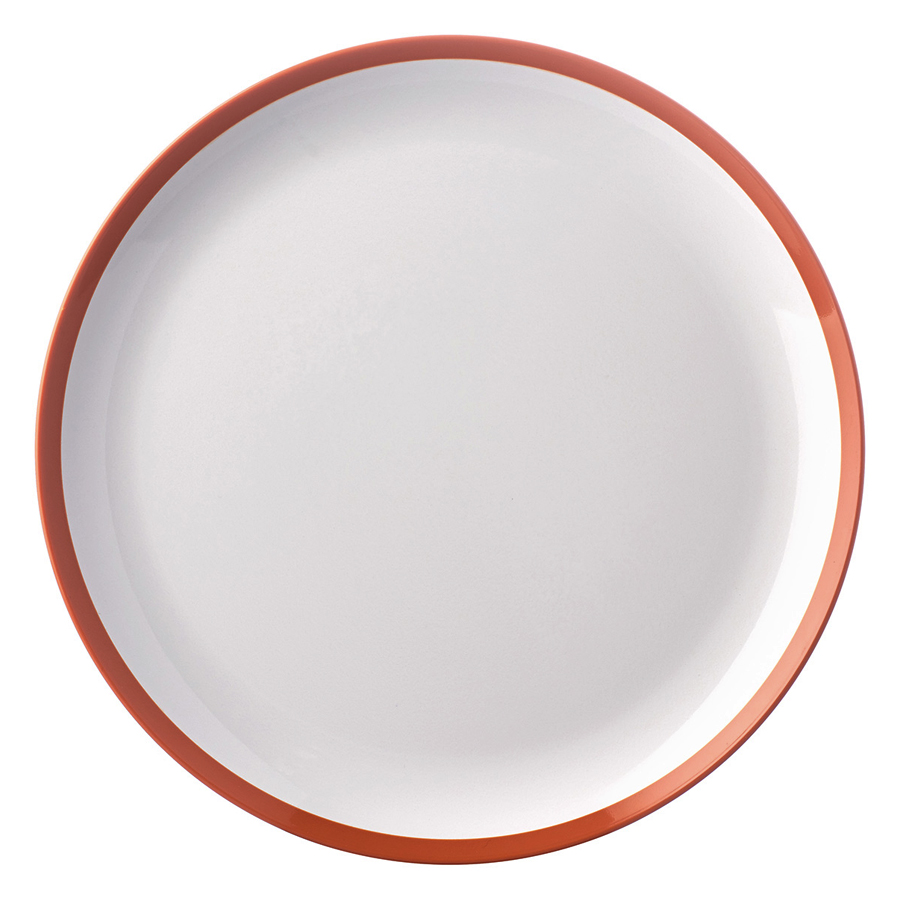 Đĩa Ăn Sáng Melamine Mepal (230mm) - Cam Đất