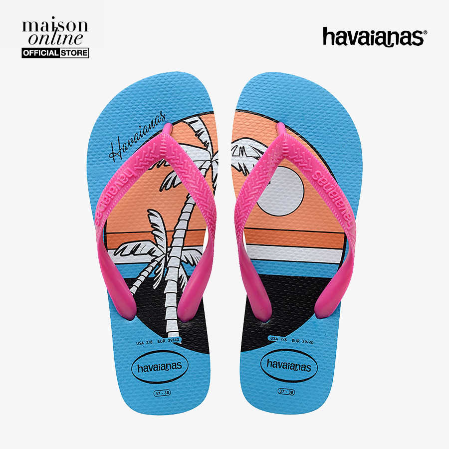 HAVAIANAS - Dép nữ Chinelo Feminino Top Vibes 4144520-0212