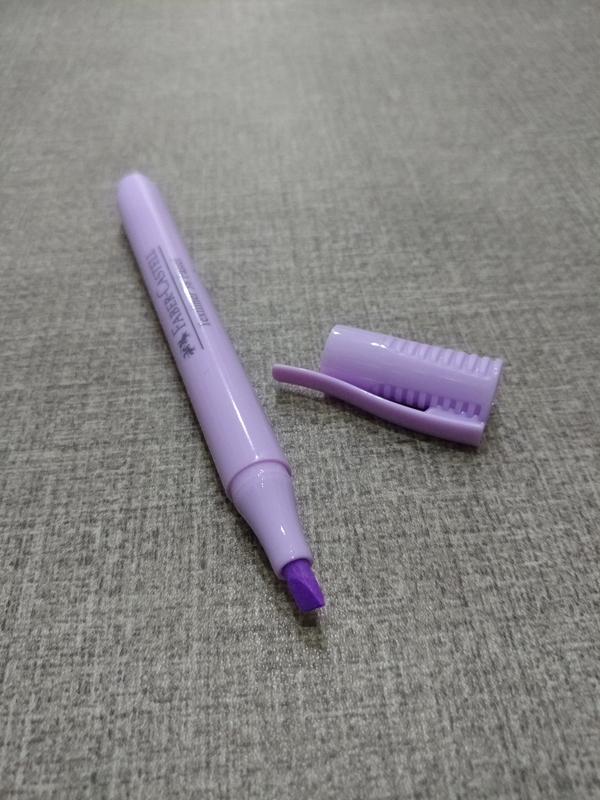 Bút Dạ Quang Textliner 38 - Faber-Castell Pastel Lavender (Tím Lavender)