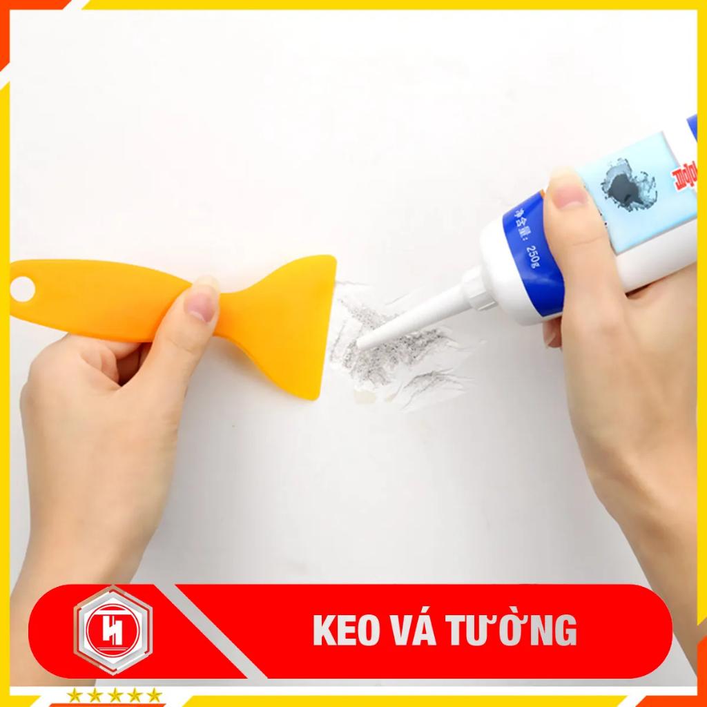 KEO VÁ TƯỜNG SIÊU DÍNH 250ML. KEO CHUYÊN DÙNG VÁ TƯỜNG BỊ NỨT, ẤM MỐC SIÊU DÍNH