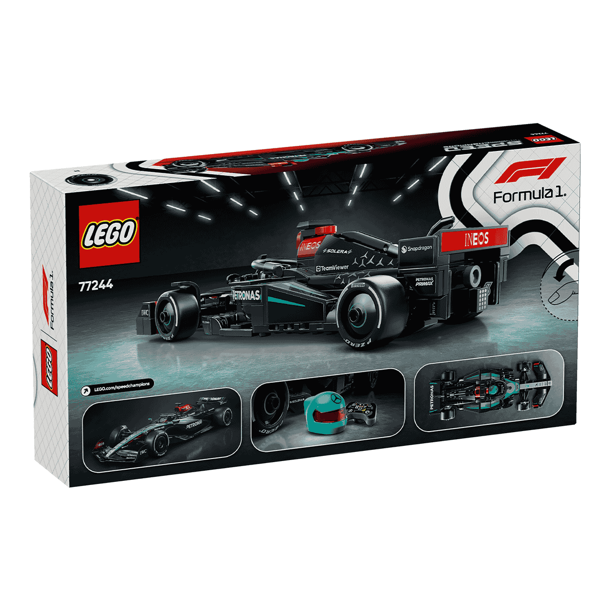 Đồ Chơi Lắp Ráp Xe Đua Mercedes-Amg F1-W15 LEGO SPEED CHAMPIONS 77244 (267 chi tiết)