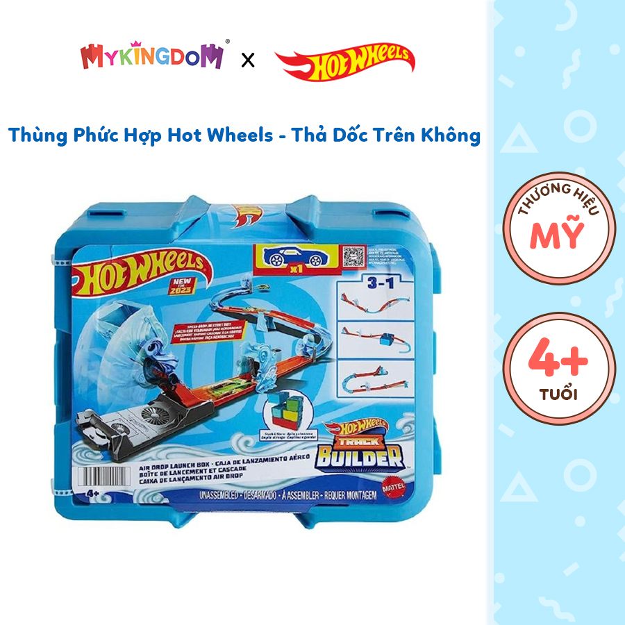 Đồ Chơi Thùng Phức Hợp Thả Dốc Trên Không HOT WHEELS HNJ67/HNN38