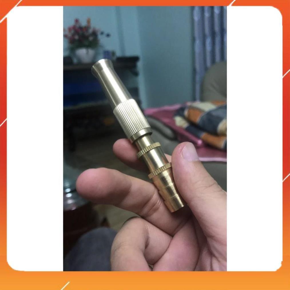 Đầu vòi xịt nước tăng áp đa năng Vòi phun tăng áp bằng đồng tưới cây - rửa xe cực mạnh - 3 chế độ 206587