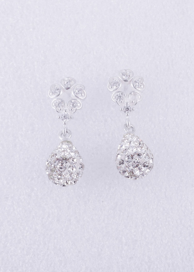 Bông tai bạc nữ S925 Italia Bạc Xinh ED063