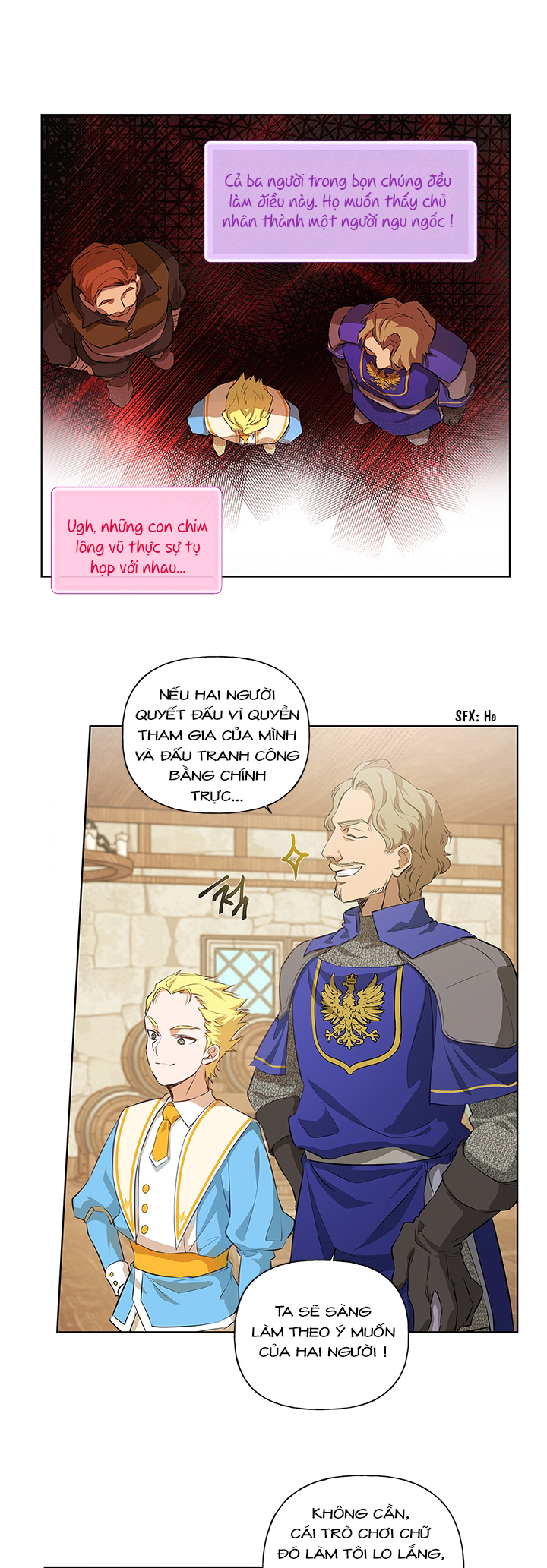 nhà nguyên tố tóc vàng chapter 24 46