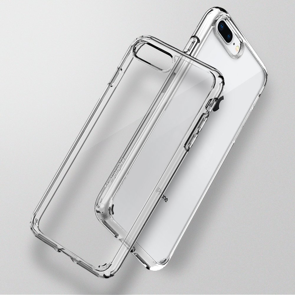 Ốp lưng silicon chống sốc cho iPhone 7 Plus / iPhone 8 Plus hiệu Likgus Crashproof (siêu mỏng, chống chịu mọi va đập) - Hàng nhập khẩu