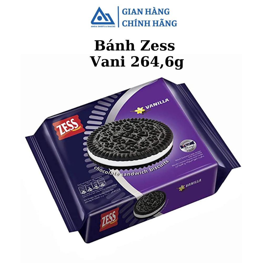 Bánh quy kem Vani ZESS ăn vặt 264,6g An Gia Sweets &amp; Snacks