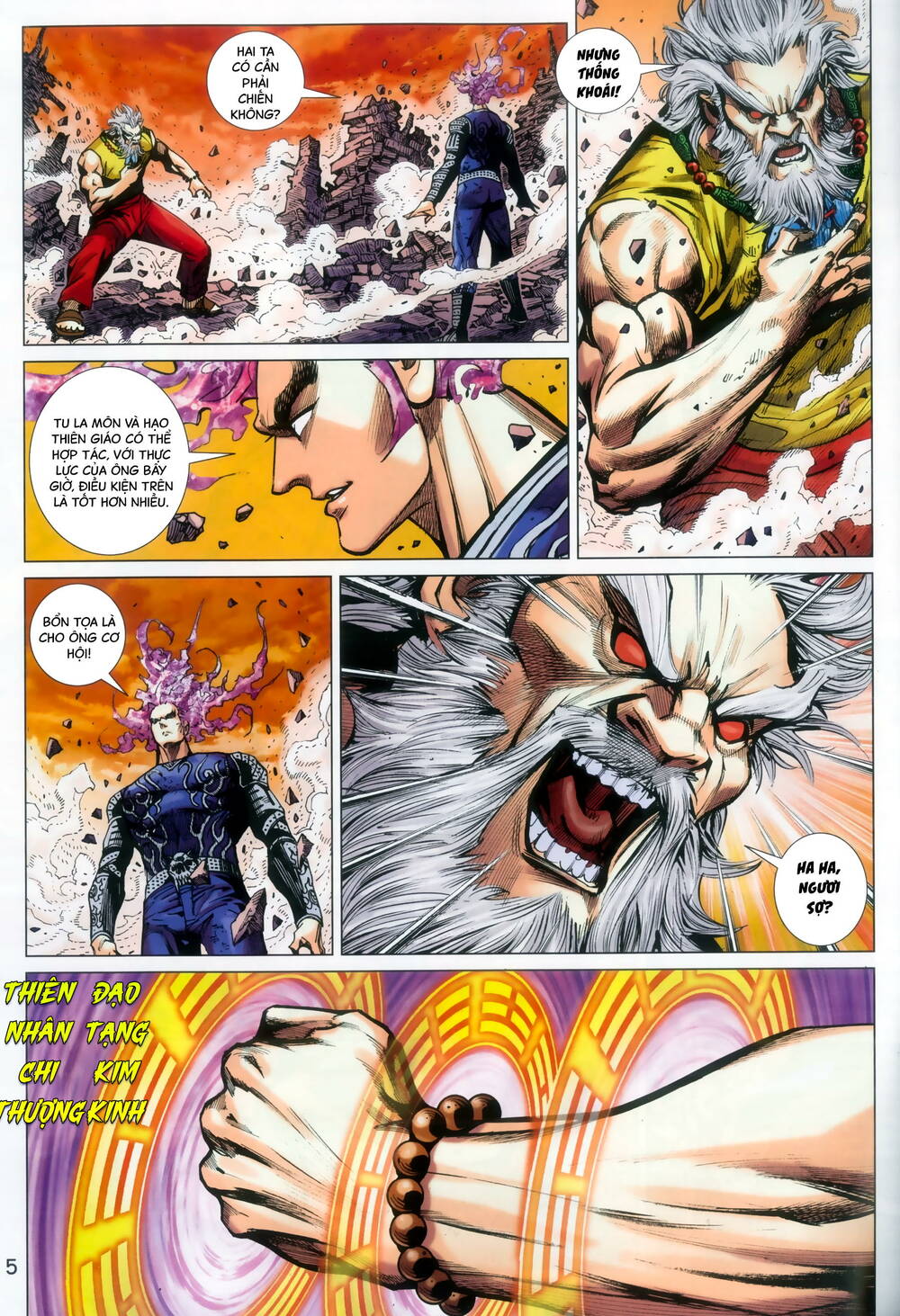 Long Hổ 5 Thế 3 Thế Cừu chapter 92 5