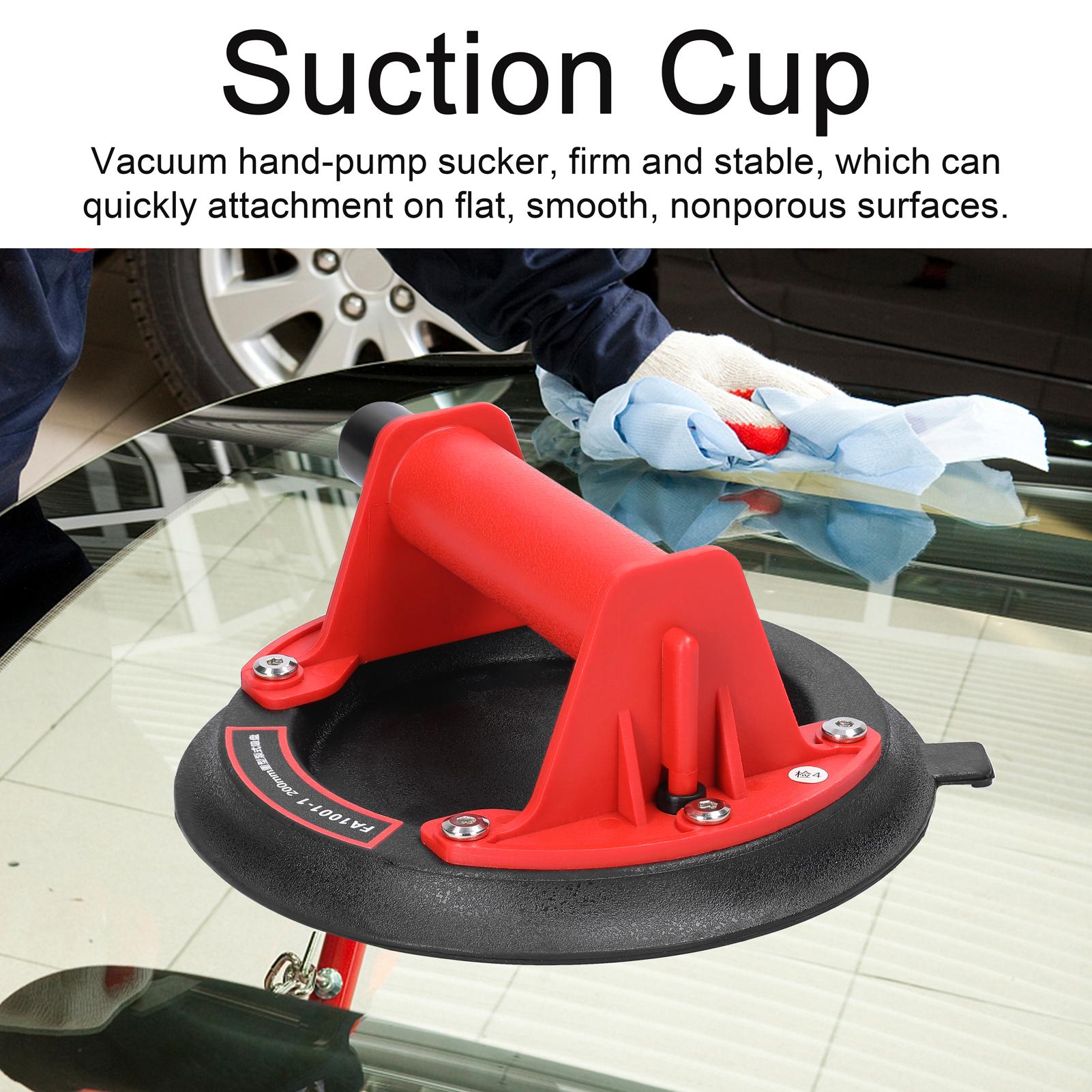 200mm Diameter Vacuum Suction Cup 100kg High Bearing Capacity Heavy Duty Vacuum Ceramic Tile Lifter for Granite Glass Lifting Tool