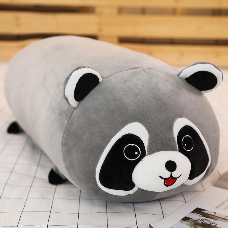 50/60/80Cm Ong Gấu Trúc Ếch Con Heo Vịt Gấu Trúc Nâu Gối Tựa Sang Trọng Đồ Chơi Đệm kawaii Quà Tặng Xinh Xắn Cho Bé Gái
