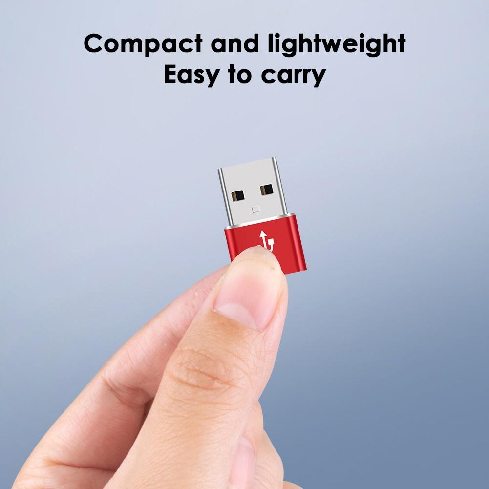 Mini Type-C Female to USB 3.0 Male Adapter Data Transfer Charging OTG Connector