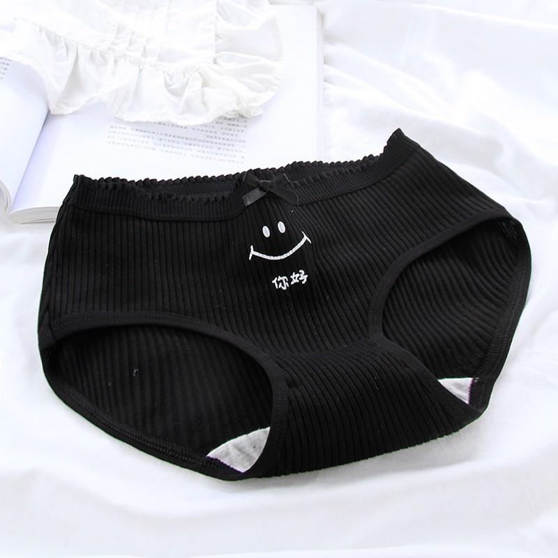 Quần Lót Nữ Cotton Chất Đẹp Black And White